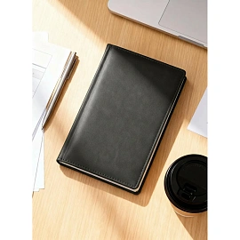 Ежедневник недатированный Attache Вива искусственная кожа А5 176 листов чёрный