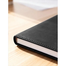 Ежедневник недатированный Attache Вива искусственная кожа А5 176 листов чёрный