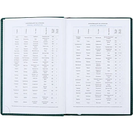 Ежедневник недатированный Attache Вива искусственная кожа А5 176 листов зеленый