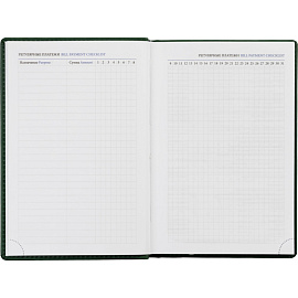 Ежедневник недатированный Attache Вива искусственная кожа А5 176 листов зеленый