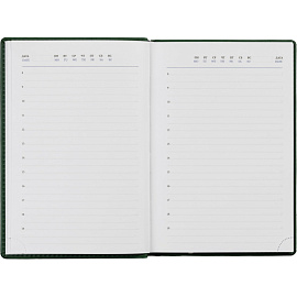 Ежедневник недатированный Attache Вива искусственная кожа А5 176 листов зеленый