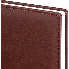 Ежедневник недатированный Attache Вива искусственная кожа А5 176 листов бордовый