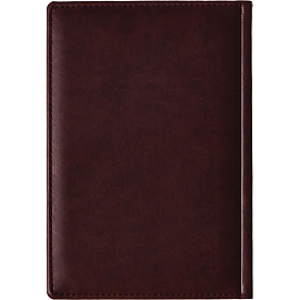 Ежедневник недатированный Attache Вива искусственная кожа А5 176 листов бордовый
