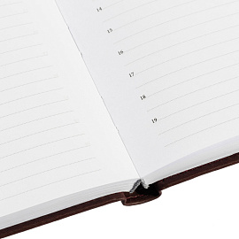 Ежедневник недатированный Attache Вива искусственная кожа А5 176 листов бордовый