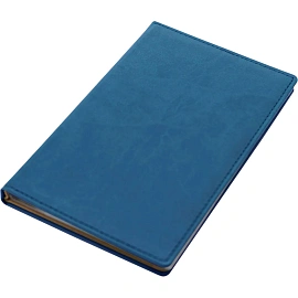 Визитница настольная Attache Вива на 72 визитки искусственная кожа синяя