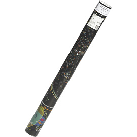 Карта звездного неба астрономическая настенная 100x70 см