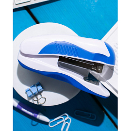 Степлер Attache Master до 20 листов белый/синий (скобы № 24/6, 26/6)