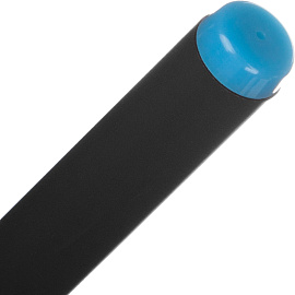 Ручка гелевая неавтоматическая Attache синяя корпус soft touch (толщина линии 0.5 мм)