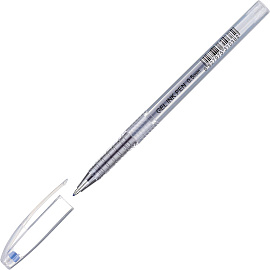 Ручка гелевая неавтоматическая Attache Ice синяя (толщина линии 0.5 мм)