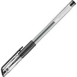 Ручка гелевая неавтоматическая Attache Gelios-030 черная (толщина линии 0.5 мм)