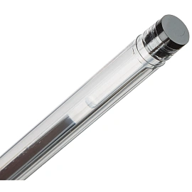 Ручка гелевая неавтоматическая Attache Gelios-030 черная (толщина линии 0.5 мм)