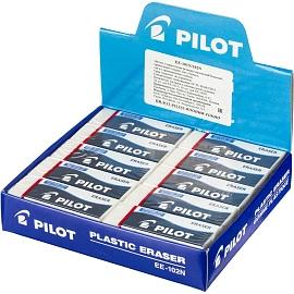 Ластик Pilot ПВХ прямоугольный 61x22x12 мм