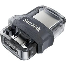 Флешка USB 3.0 16 ГБ Sandisk Ultra Dual Drive M3.0 (SDDD3-016G-G46) фото Флешка USB 3.0 16 ГБ Sandisk Ultra Dual Drive M3.0 (SDDD3-016G-G46)