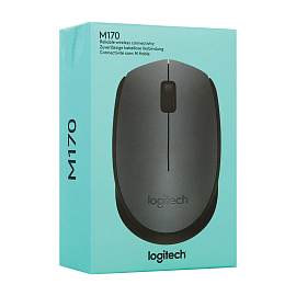 Мышь беспроводная Logitech M170 серая (910-004642)