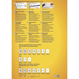 Этикетки самоклеящиеся всепогодные Avery Zweckform (L4773-20) 63,5х33,9 мм 24 штуки на листе белые (20 листов в упаковке) фото Этикетки самоклеящиеся всепогодные Avery Zweckform (L4773-20) 63,5х33,9 мм 24 штуки на листе белые (20 листов в упаковке)