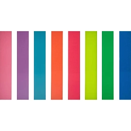 Клейкие закладки Attache пластиковые 8 цветов по 20 листов 8x45 мм