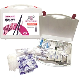 Аптечка первой помощи офисная ФЭСТ № 2.1 (бокс пластиковый)