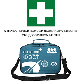 Аптечка первой помощи офисная ФЭСТ № 3.2 (сумка текстильная)