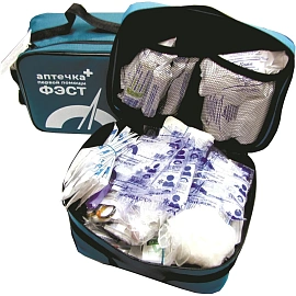 Аптечка первой помощи офисная ФЭСТ № 3.2 (сумка текстильная)