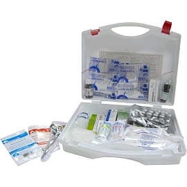 Аптечка первой помощи офисная ФЭСТ № 5.1 (бокс пластиковый)