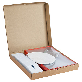 Демосистема настольная OfficeSpace с 10 панелями А4, красная фото Демосистема настольная OfficeSpace с 10 панелями А4, красная