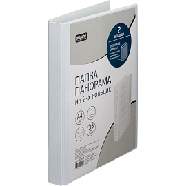 Папка Панорама на 2-х кольцах Bantex (Attache Selection) 35 мм до 220 листов