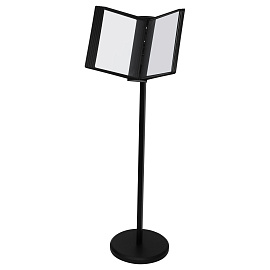 Демосистема напольная OfficeSpace с 10 черными панелями