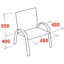 Конференц-кресло Easy Chair 810 VPU черное (экокожа, металл хромированный)