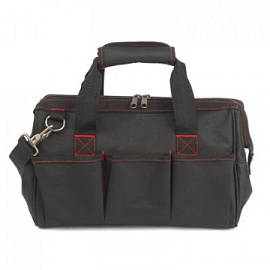 Сумка для инструмента с ремнем 36х22х23 Dr.IRON (DR1021) фото Сумка для инструмента с ремнем 36х22х23 Dr.IRON (DR1021)