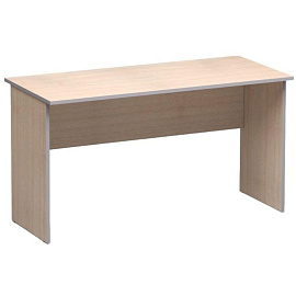 Стол прямой СП-Бюджет (дуб шамони светлый, 1360х600х740 мм) фото Стол прямой СП-Бюджет (дуб шамони светлый, 1360х600х740 мм)