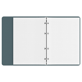 Тетрадь на кольцах А5, 120л., BG "Silence", картон, soft-touch ламинация