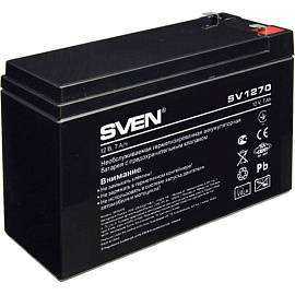 Батарея для ИБП Sven SV1270 12 В 7 Ач фото Батарея для ИБП Sven SV1270 12 В 7 Ач