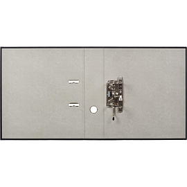 Папка-регистратор Attache Economy 75 мм чёрная бумвинил/бумага