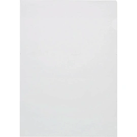 Папка-уголок Attache A4 пластиковая 150 мкм прозрачная (10 штук в упаковке)