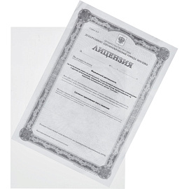 Папка-уголок Attache A4 пластиковая 150 мкм прозрачная (10 штук в упаковке)