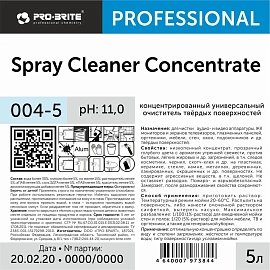 Очиститель универсальный Pro-Brite Spray Cleaner 5 л (концентрат)