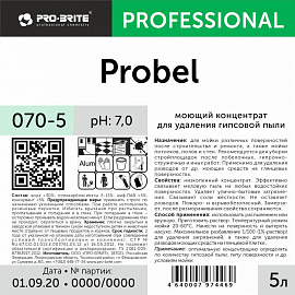 Моющее средство для удаления гипсовой пыли Pro-Brite Probel 5 л (концентрат)