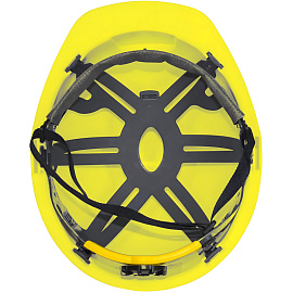 Каска защитная РОСОМЗ СОМ3-55 FavoriT Trek Rapid желтая с храповым механизмом (75615)