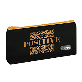 Пенал мягкий 1 отделение, 225*120*35 Forst "Positive", текстиль