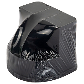 Подставка-органайзер BRAUBERG "ULTRA", 132х122х108 мм, 5 отделений, черная, 238256