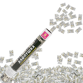 Хлопушка пневматическая 40 см "DOLLARS", бумага, наполнитель "доллары", ЗОЛОТАЯ СКАЗКА, 592463 фото Хлопушка пневматическая 40 см "DOLLARS", бумага, наполнитель "доллары", ЗОЛОТАЯ СКАЗКА, 592463