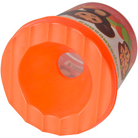 Стакан-непроливайка Мульти-Пульти "Чебурашка" (полный 250мл, до уровня 50мл), с рисунком