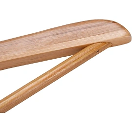 Вешалка-плечики Attache BCU3013 с перекладиной натуральная (размер 48-50)