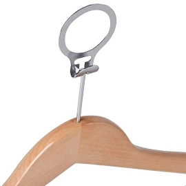 Вешалка-плечики Attache CU3014 антивандальная натуральная (размер 48-50)