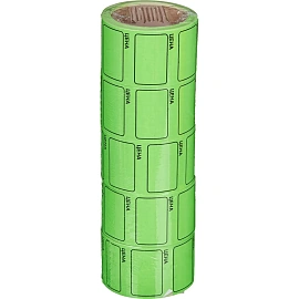 Ценники самоклеящиеся 35х25 мм (5 рулонов по 250 этикеток)