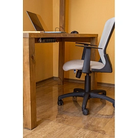 Коврик напольный для паркета/ламината прозрачный (прямоугольный, поликарбонат, 1200x1000 мм)