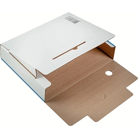 Короб архивный гофрокартон Attache 252x75x326 мм синий до 750 листов (5 штук в упаковке)