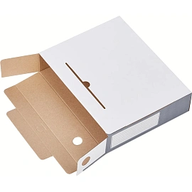 Короб архивный гофрокартон Attache 252x75x326 мм серый до 750 листов (5 штук в упаковке)