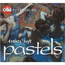 Пастель сухая Olki Soft Ассорти круглая 48 цветов