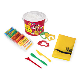 Пластилин на растительной основе Jovi 6 цветов 300 г с формочками фото Пластилин на растительной основе Jovi 6 цветов 300 г с формочками